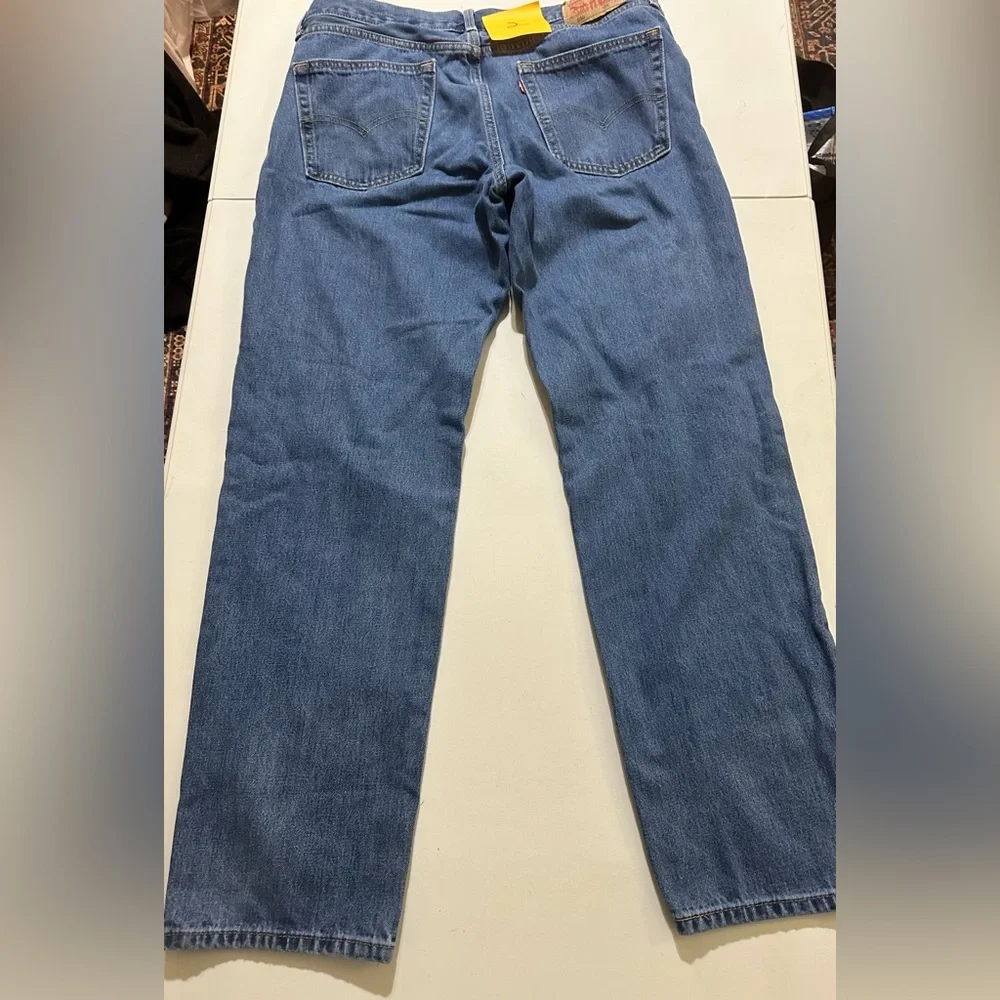 Men’s Levi’s 550 Jeans, dark stone wash, relaxed fit, 36x34.  MULTIPLE PAIRS!
